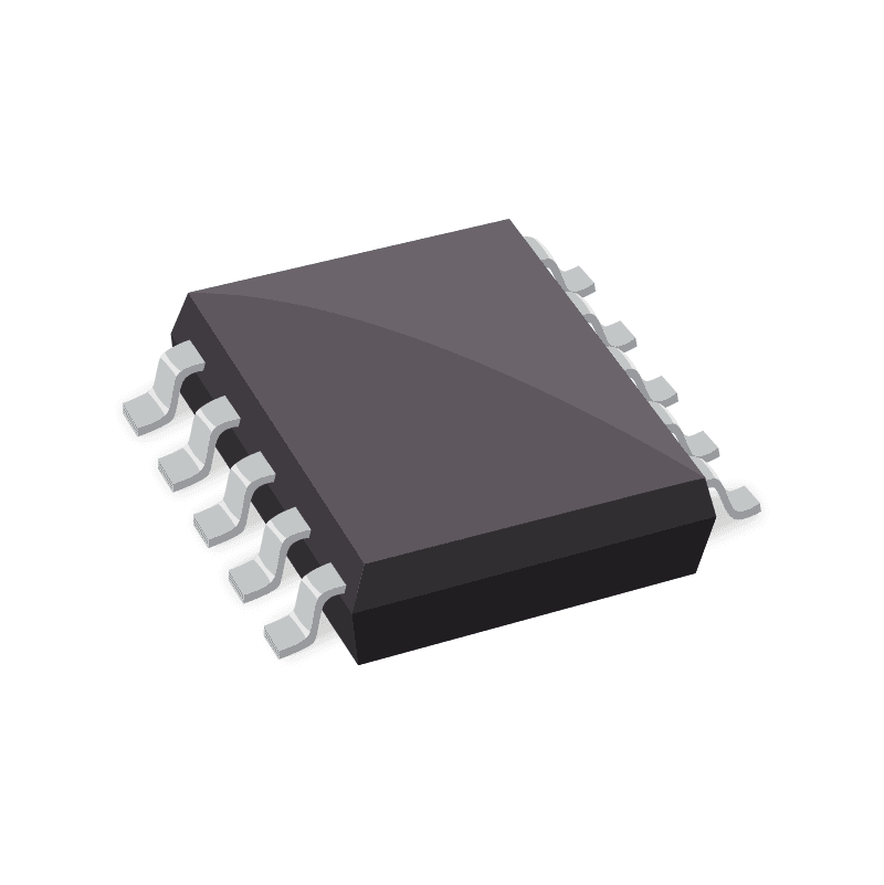 36V, 16-bit, ultra-precise i2c output current/voltage/power monitor w/alert 10-VSSOP -40 to 125