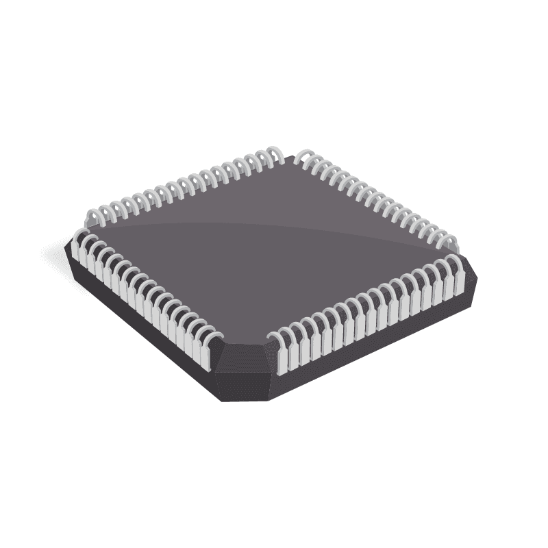 4.5V~5.5V CMOS Controllers Interface ICs QUAD Z16C30 Controller 1.27mm 68-LCC (J-Lead)