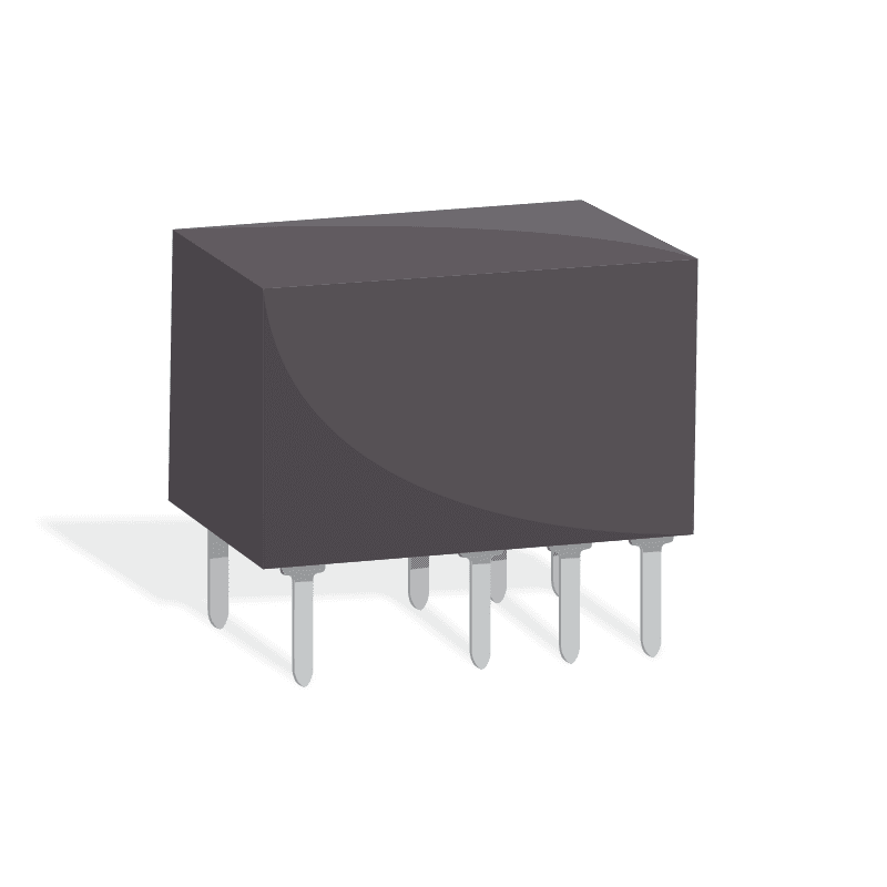 Electromechanical Relay 24VDC 1.44KOhm 16A SPST-NO (29x12.7x15.7)mm THT Power Relay