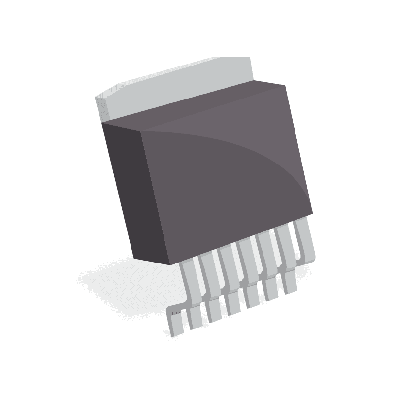 H-Bridge Motor Driver Automotive 8-Pin(7+Tab) D2PAK T/R