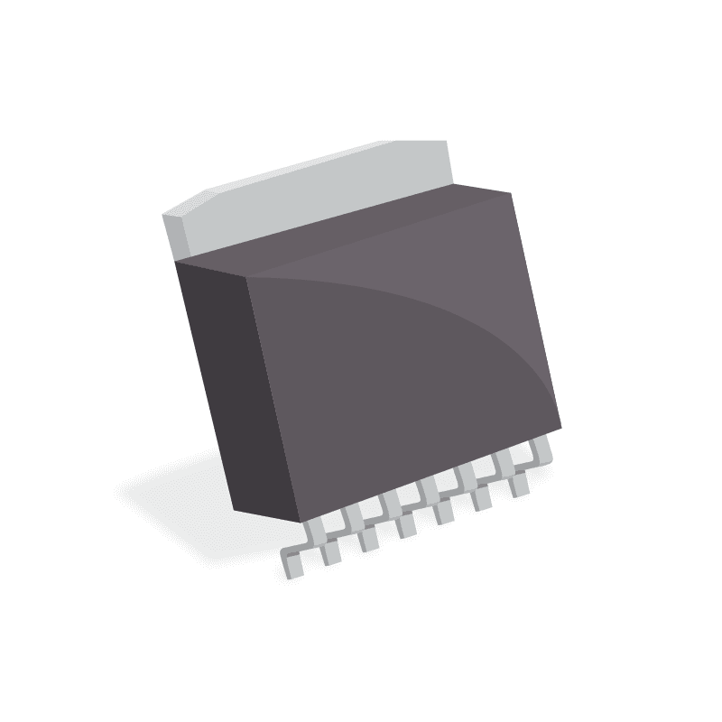 Op Amp Single High Output Current Amplifier ±30V/60V 8-Pin(7+Tab) TO-263 T/R