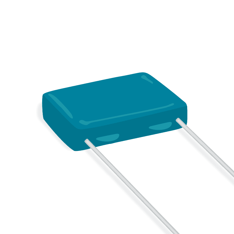 Capacitor Polypropylene Pp Film, 0.33UF, 305V, 20%, Radial