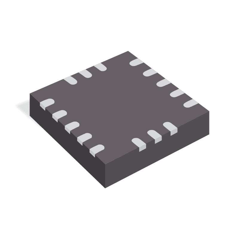 Digital Accelerometer, 3-Axis, 2g/4g/8g/16g, 16-bit, I2C/SPI interfaces, LGA16, STM