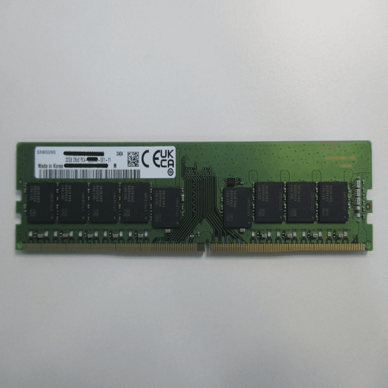 32GB DDR4 3200 ECC UDIMM 2Rx8 1.2V