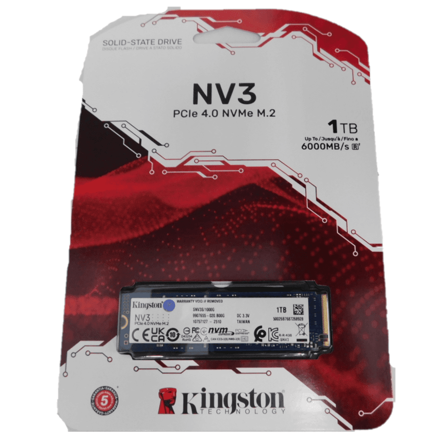 NV3 1TB M.2 2280 PCIe 4.0 x4 NVMe SSD