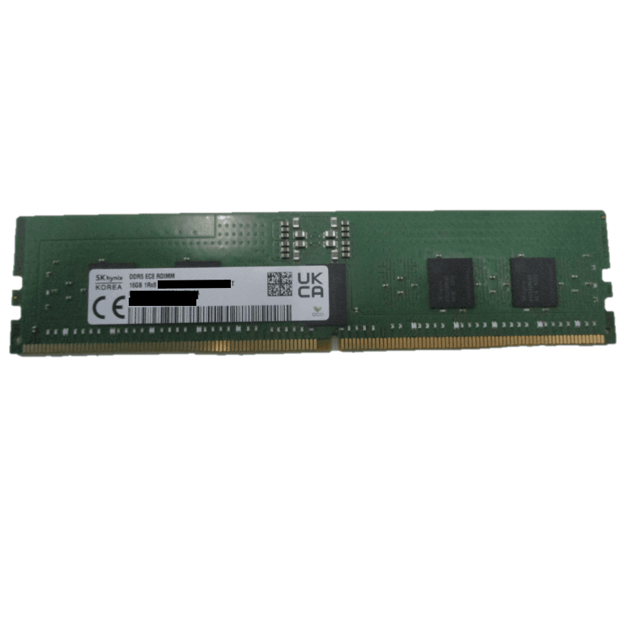 16GB DDR5 4800 RDIMM 1Rx8 1.1V