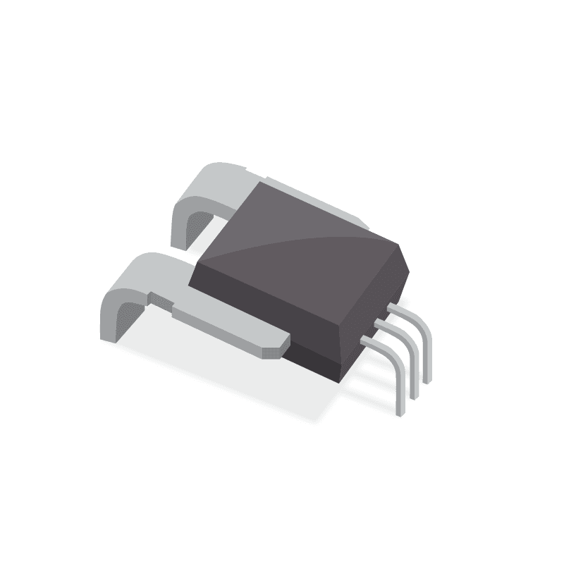 Open Loop Current Sensor AC/DC Current 5V 5-Pin Tube Automotive AEC-Q100