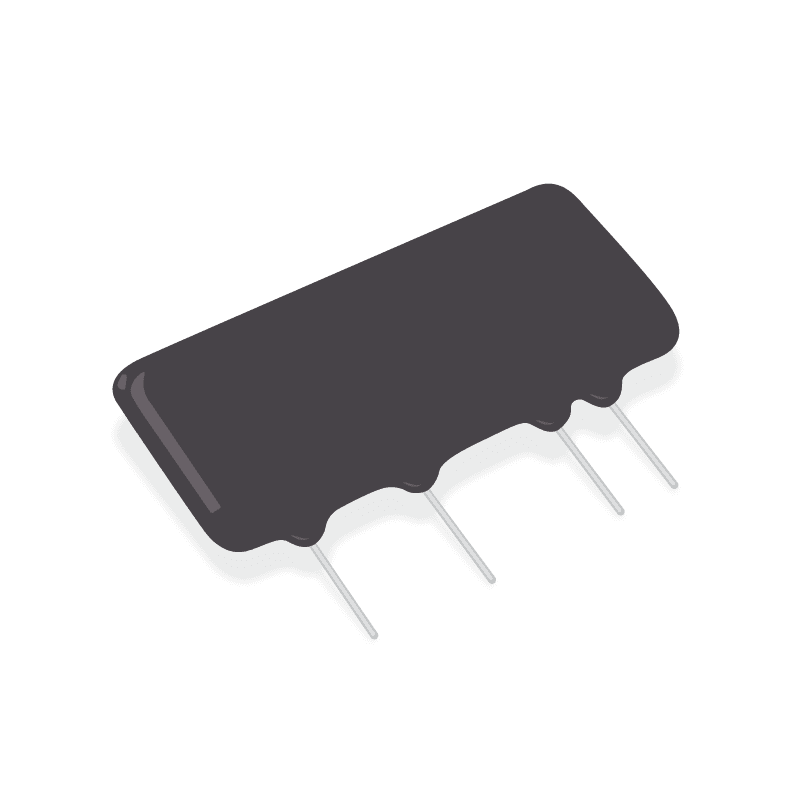 Solid State Relay (SSR) SPST-NO (1 Form A) 5VDC 125 Ohm 2A 30VDC SIP-4